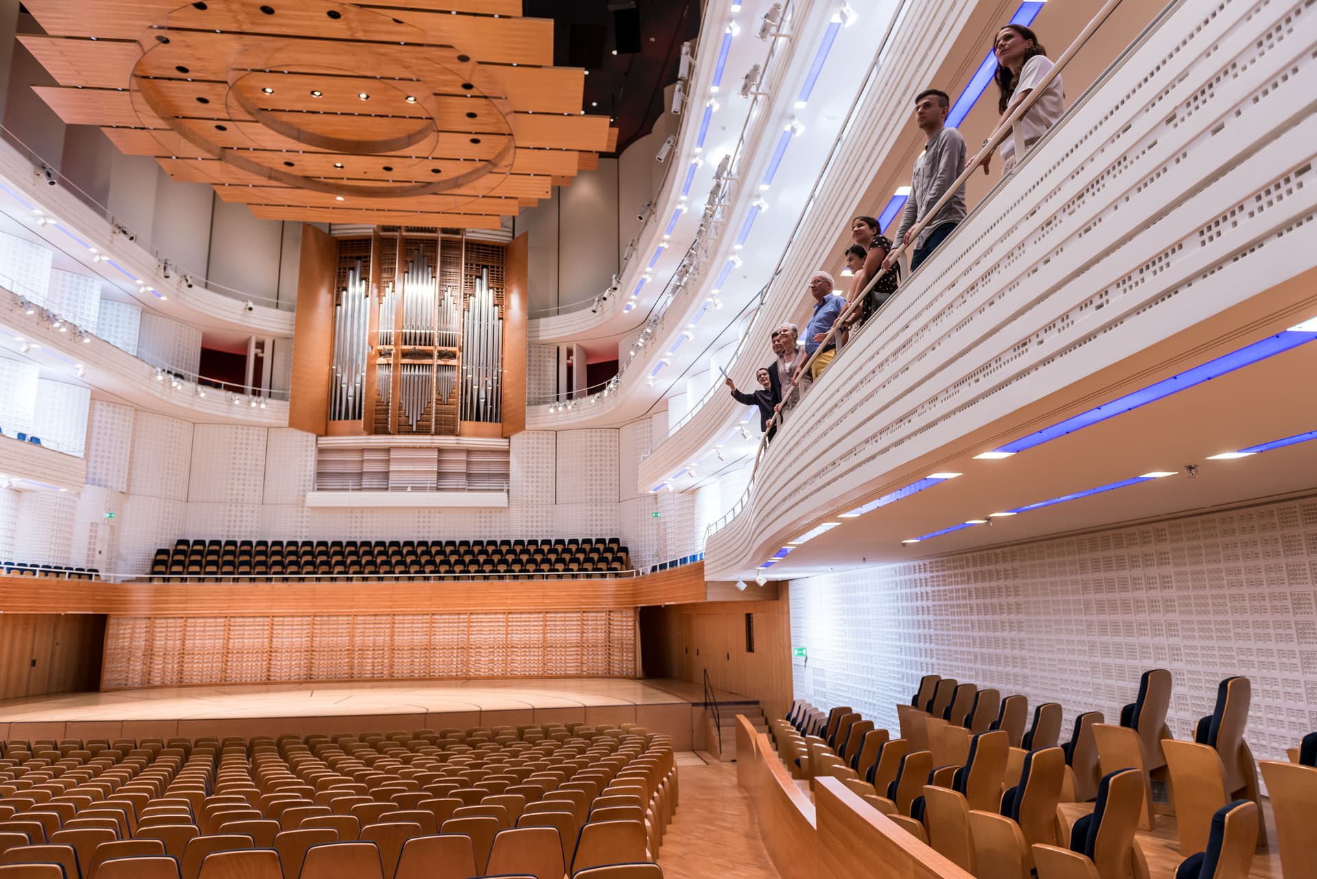 Guided Tour in the Concert Hall at the KKL Luzern
